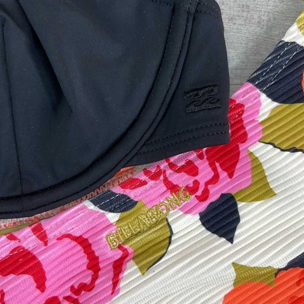 ☀️BILLABONG☀️ SOL SEARCHER REESE UNDERWIRE MAGIC GARDEN HIKE BIKINI SET